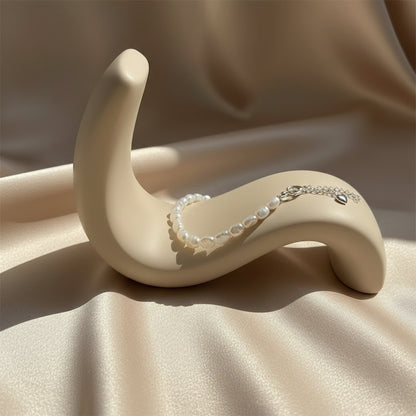 Pearl Bead Bracelet | Delicate Minimal Wrist Design | Women’s Classic Jewellery