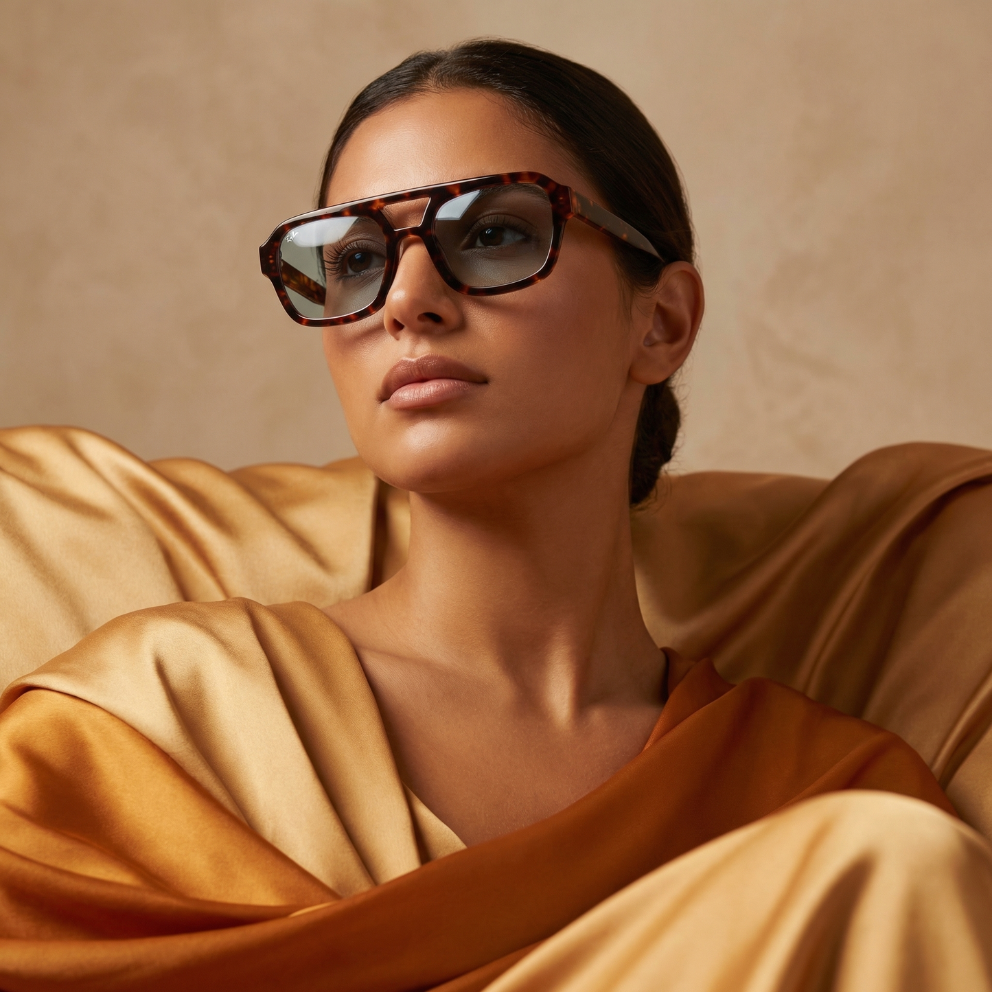 Luxury Vintage Tortoiseshell Rectangular Sunglasses | Retro Designer Square Frame Shades